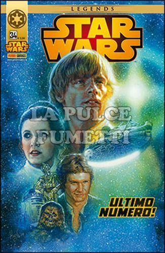 PANINI ACTION #    34 - STAR WARS 34 - LEGENDS